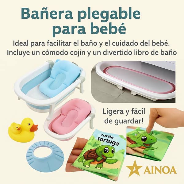 Bañito plegable